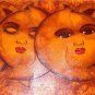 2003 TONY ALMONTE "Eclispe" Contemporary Love Romantic Art  Dominican Pai
