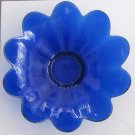 Yalos Casa Murano Handcrafted Cobalt Blue Color Vintage Collectible Large Displa