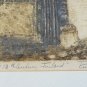 1968 Signed & Numbered Ruth Kerkow 13th Century Finland Color Aquatint Art Print