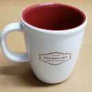 2006 Starbucks Coffee Mug Cup White Christmas Holiday and Red Logo & Interior 2006 Starbucks Coffee Mug Cup White Christmas Holiday and Red Logo & Interior