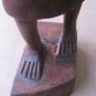 Vintage Hand Carved Wood "African Woman Statue" Sculpture Art, Africa