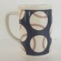 WOW! Rare 2007 Starbucks Baseball Large 16 oz. Jumbo Red White Blue Coffee Mug