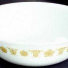 1970's Vintage Coupe Cereal Bowl in Butterfly Gold Pattern (Corelle) by Corning,