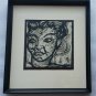 RARE Hand Signed G. Cellini XMAS 961 RIO DE JANEIRO BRAZIL Art Print
