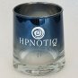 NEW (1) HPNOTIQ Liquor Barware Sapphire Faded Blue Glass 3  5/8" Tall ������
