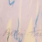 RARE Original & Signed Galya Pillin Tarmu Large Still Life Pastel Art Painting