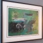 Signed Sally Cooper - Spirit of the Sea - Acrylic Abstract Art Painting - Listed