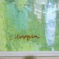 1970's RARE C. Harper Original Acrylic Framed Oil Painting Signed