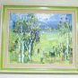 1970's RARE C. Harper Original Acrylic Framed Oil Painting Signed