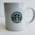 WOW! 2008 Starbucks Siren Mermaid Double Sided Classic Logo 11 oz Coffee Mug Cup