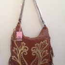 Melie Bianco Bohemian Style leather handbag