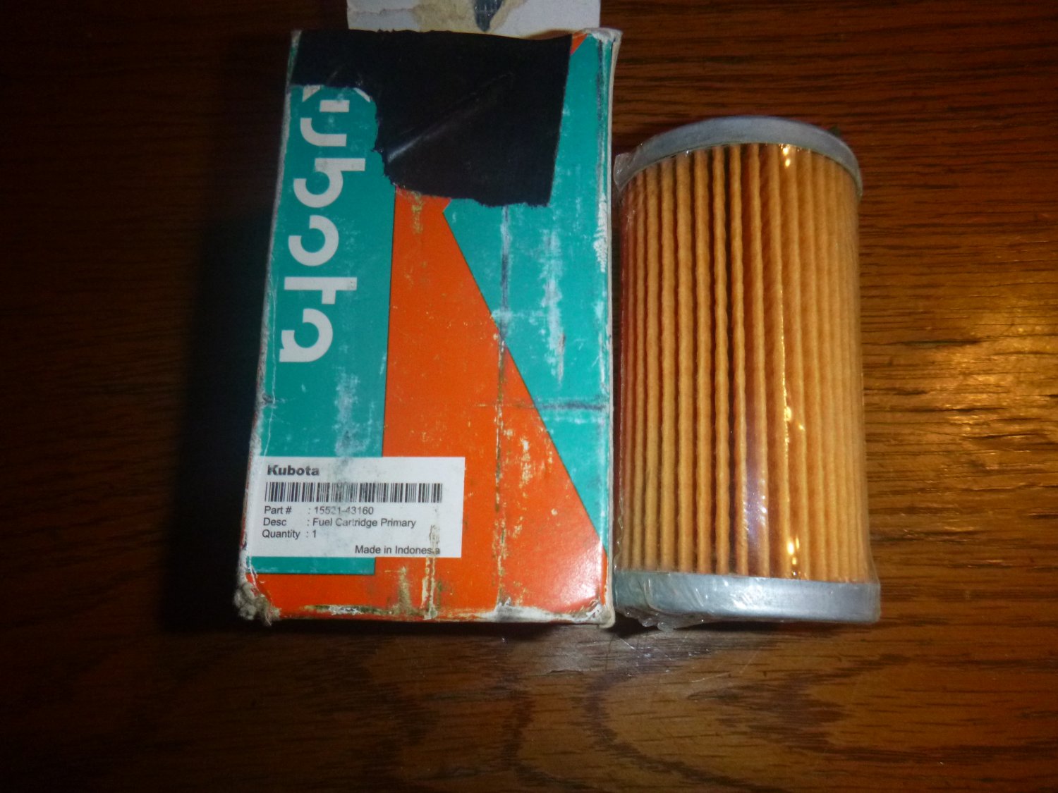 Kubota 15521-43160 Filter NOS OEM