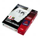 Avery Custom Dividers for B&W Printing 24/5-Tab 3-Hole Punched