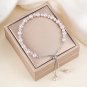 Manta pink pearl bracelet with star motif