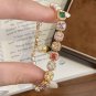 Exploding colorful sugar cube zirconia Manta Shijia pearl bracelet