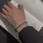 US style fashion men's bracelet, hip-hop titanium steel bracelet