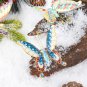Ceramic butterflies, homemade Christmas tree decorations