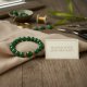 Handcrafted jade bracelet