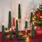 10-button remote control Christmas tree pillar candle LED light