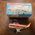 1960’s Tin Toy Helicopter New in The Box