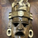 Vintage Wooden Mexican Wall Mask