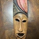 Vintage African Decorative Wooden Wall Mask