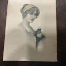 1911 Colored Photo of a Woman