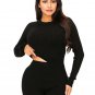 SWANK & CO. Black Cable Knit Crop Sweater Set with Comfort Knit Pants for Cozy