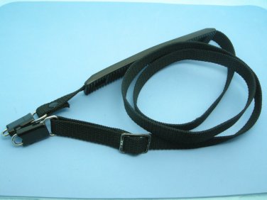 Vintage adjustable german camera strap with security hooks