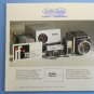 Rollei cameras original sales brochure in german