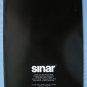 Sinar cameras original sales brochure