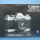 Canon at-1 original instruction manual