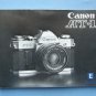 Canon at-1 original instruction manual