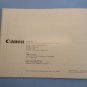 Canon av-1 original instruction manual in german