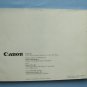Canon ae-1 original instruction manual in german II