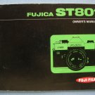Fujica st801 original instruction manual