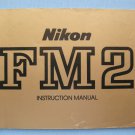 Nikon fm2 original instruction manual