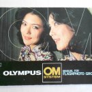 Olympus om original flash photo group instruction manual Olympus om original flash photo group instruction manual
