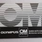 Olympus om quick auto 310 original instruction manual