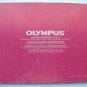 Olympus om20 original instruction manual