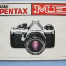 Pentax me original instruction manual