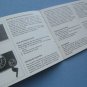 Petri mf-1 original instruction manual