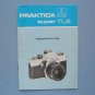 Praktica super tl2 original instruction manual