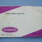 Voigtlander vito bl original instruction manual
