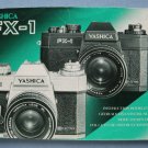 Yashica fx-1 original instruction manual