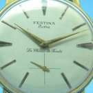 Rare vintage festina extra la chaux-de-fonds manual wind wrist watch swiss