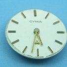 Vintage Cyma 2512 working watch movement 21.0 mm round dial swiss Vintage Cyma 2512 working watch movement 21.0 mm round dial swiss