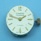 Vintage Duward Diplomatic 6921 working watch movement oval dial 19.0 mm swiss