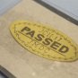 JCII passed 17 original control quality japan camera sticker