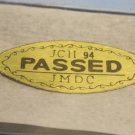 JCII passed 94 original control quality japan camera sticker
